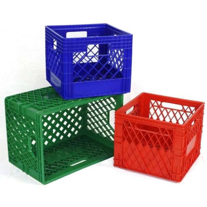 MILK CRATES