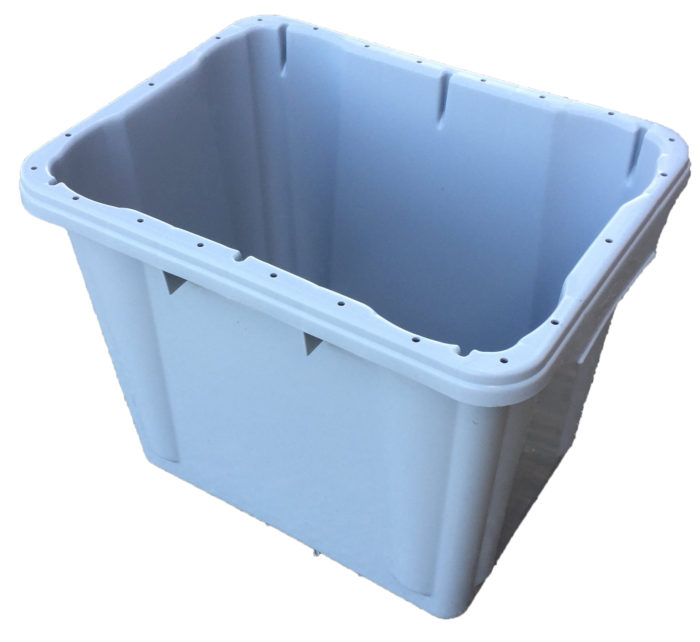 27-Litre Glass-Recycling Gray Box - Image 4