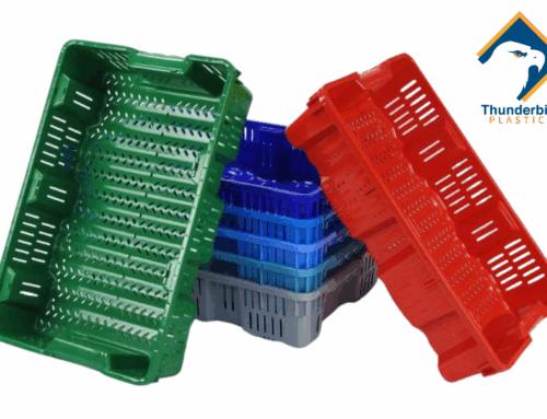 Reusable Plastic Harvest and Storage Crates for Greenhouse Farmers